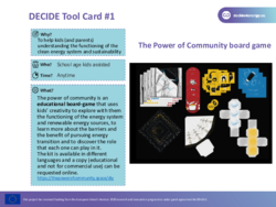 DECIDE Tool Card 1